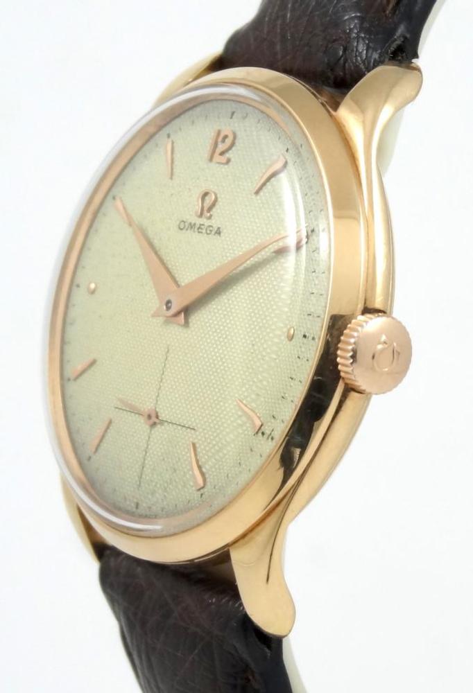 Omega Style Calatrava Cadran Nid d'Abeille 35mm
