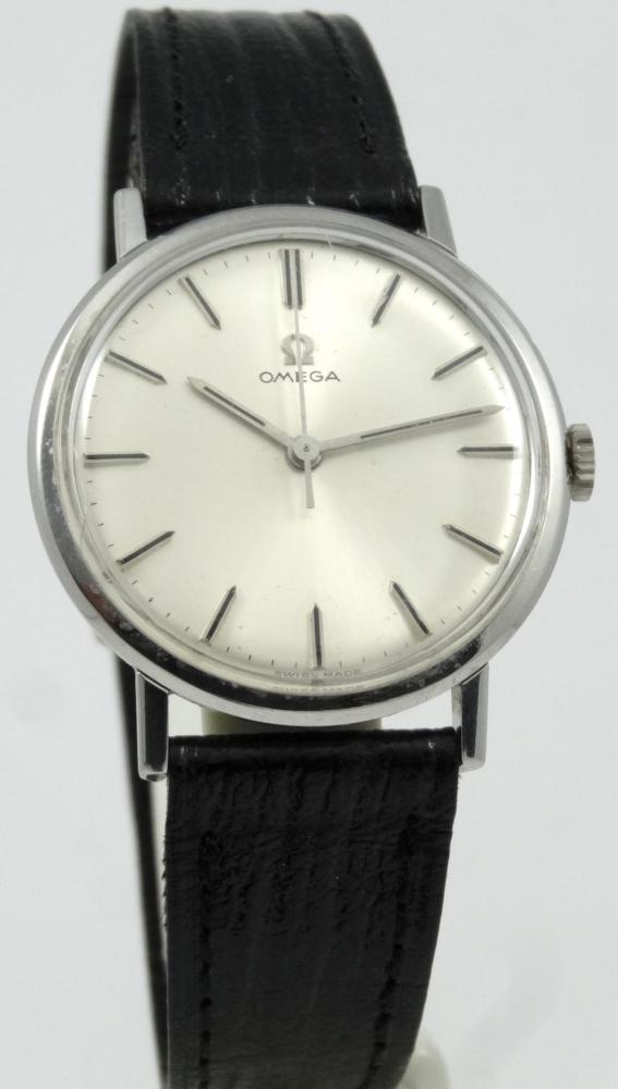 Omega classique son Tempo Acier 34mm