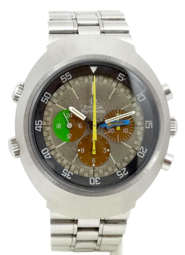 Omega Flightmaster Premiere Série 145.013 cadran Tropical