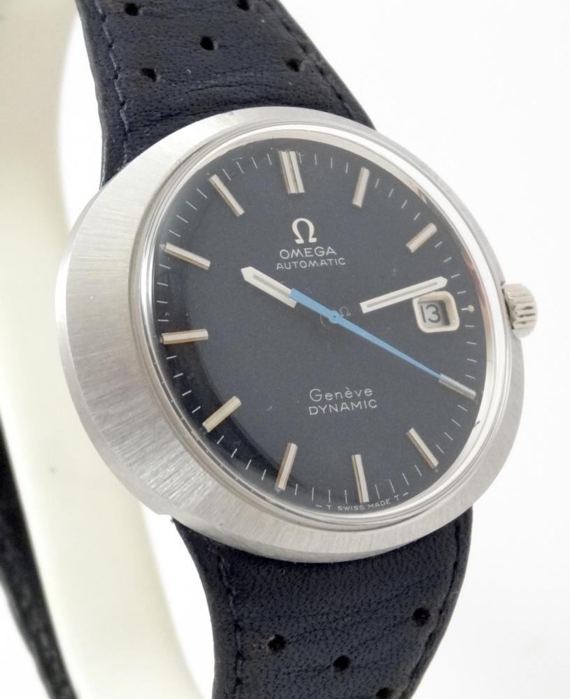 Omega Dynamic automatique cadran Bleu Jamais polie