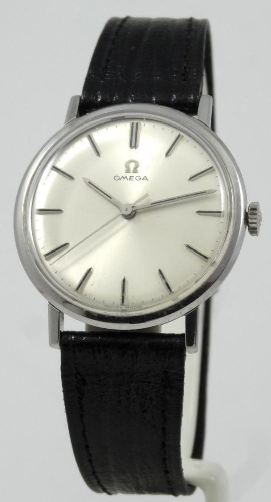 Omega classique son Tempo Acier 34mm
