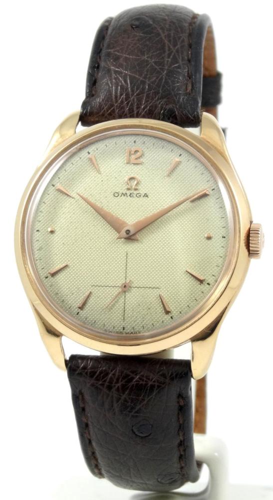 Omega Style Calatrava Cadran Nid d'Abeille 35mm