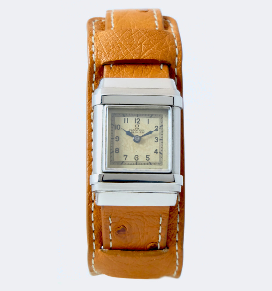 Omega Marine Réf CK679 1934 Première montre étanche style Art Deco.