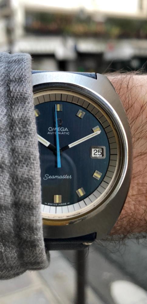 Omega Seamaster Jumbo Tonneau Réf 166.087 Circa 1970