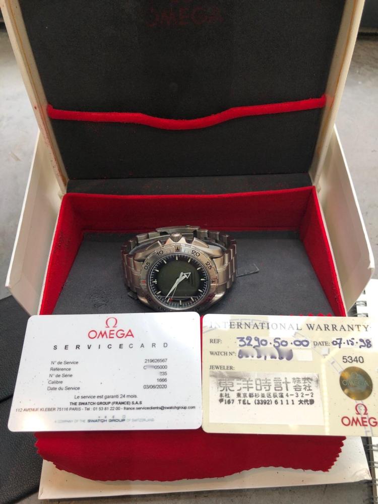 Omega Speedmaster X-33 Révisée Like New Full Set