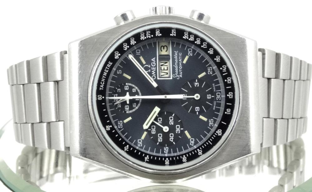 Omega Speedmaster Mark 4,5 cadran Bleu réf 176.0016 Automatique