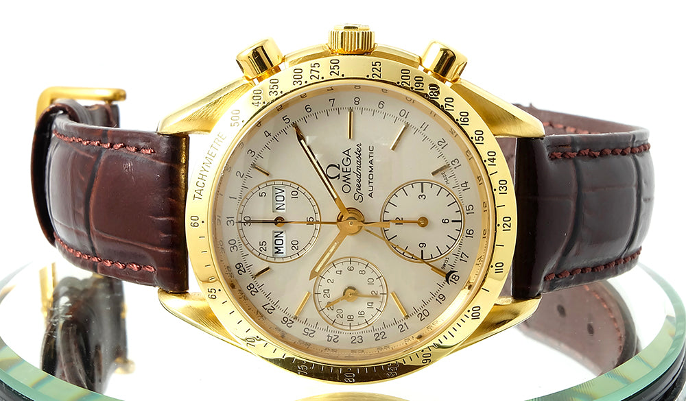 Omega Speedmaster Day Date Or jaune