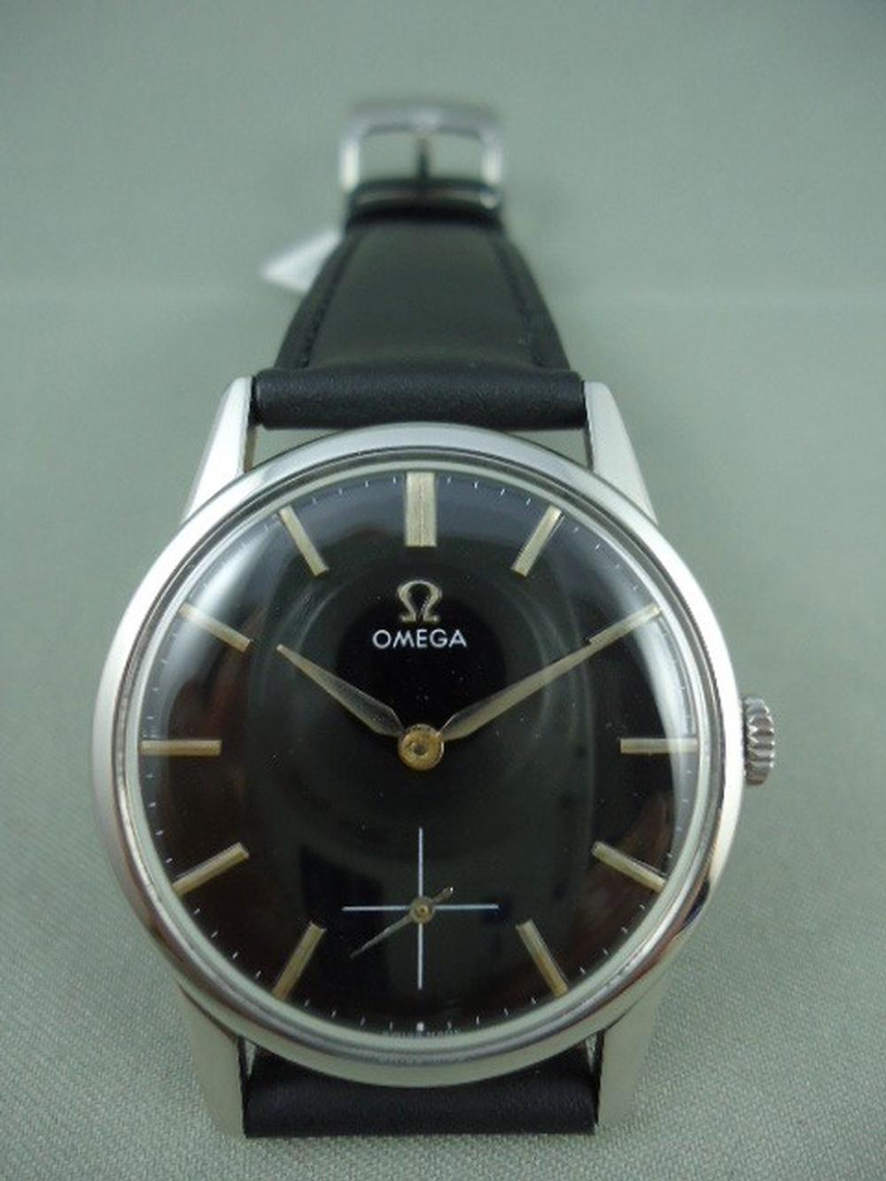 Omega cadran Noir Laqué Référence 30 T 2