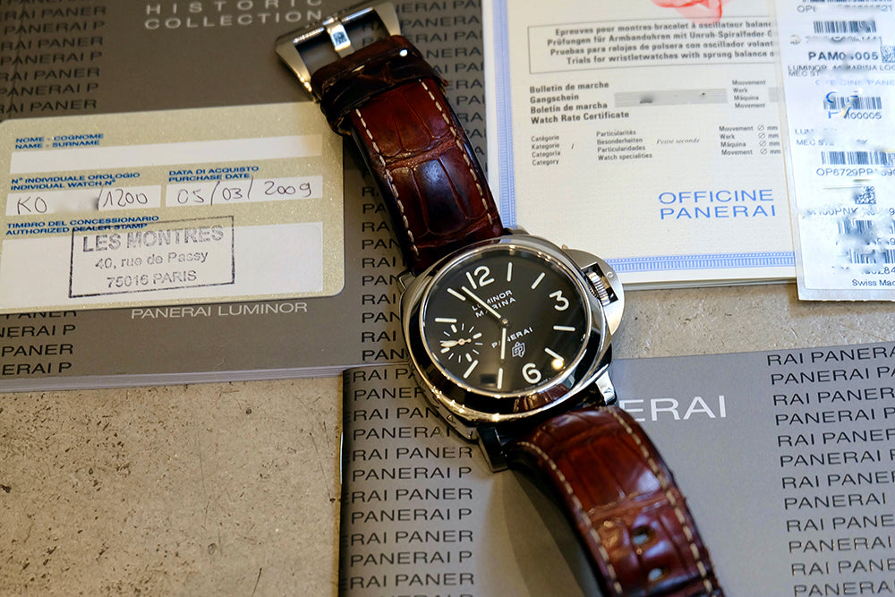Panerai Luminor Marina PAM 005 LOGO 44mm