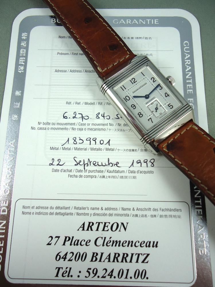 Jaeger Reverso ''Night & Day'' référence 270.8.54