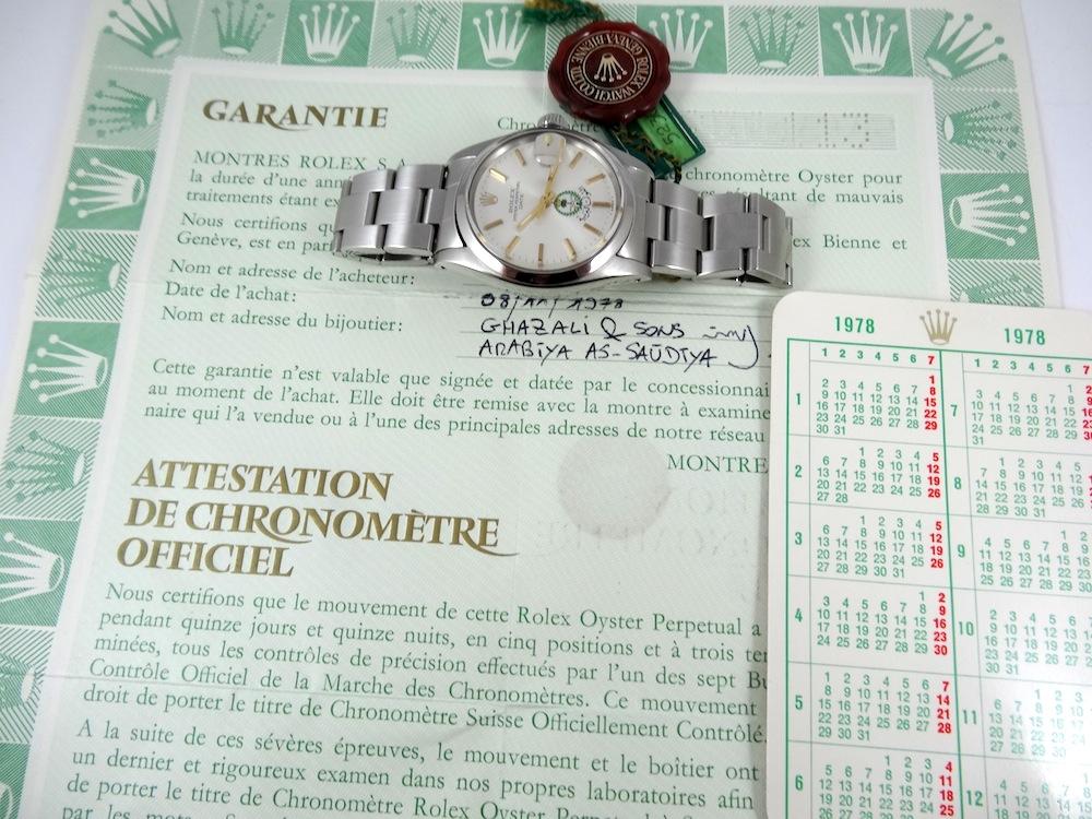 Rolex Vintage Date avec Logo Jamais Portée