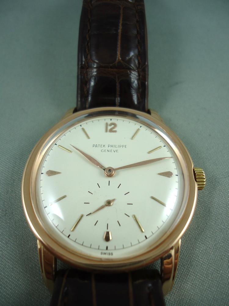Patek Philippe Calatrava référence 2452 or rose