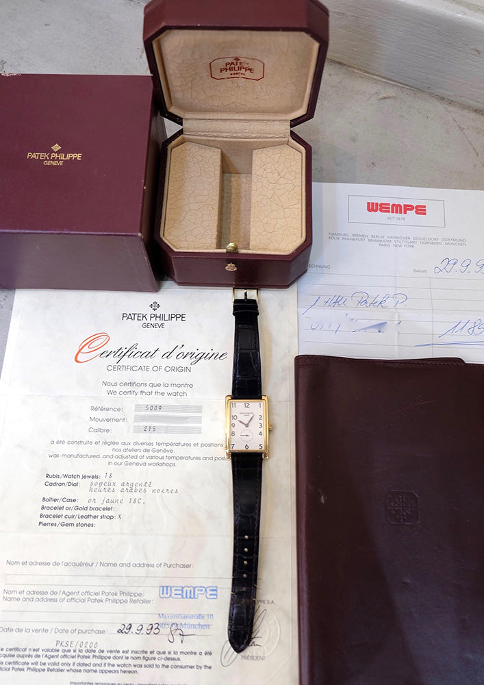 Patek Philippe Gondolo 5009J Boite et Papiers Circa 1993