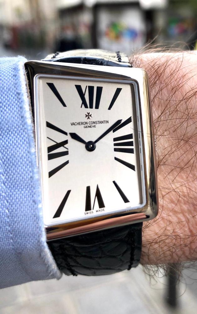 Vacheron Constantin Tank Asymétrique 1972 Boite et papiers comme neuve