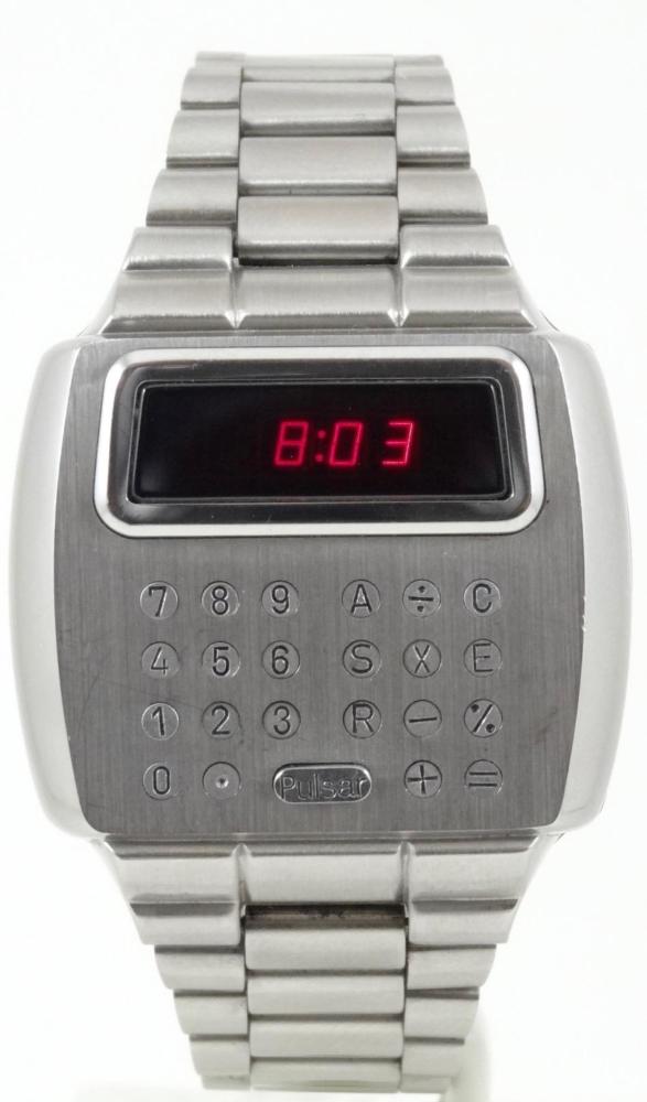 Pulsar Calculator Time Computer à LED Circa 1975
