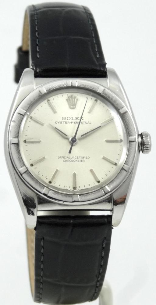 Rolex Bubble Back Lunette Striée Réf 3372