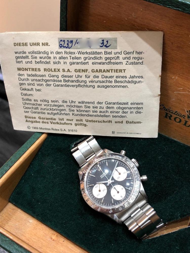 Rolex Chronograph Daytona Cadran Noir