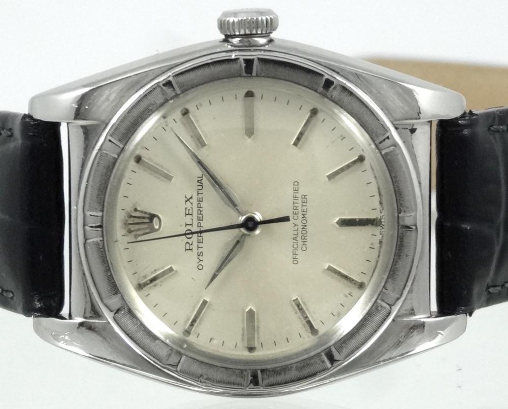 Rolex Bubble Back Lunette Striée Réf 3372
