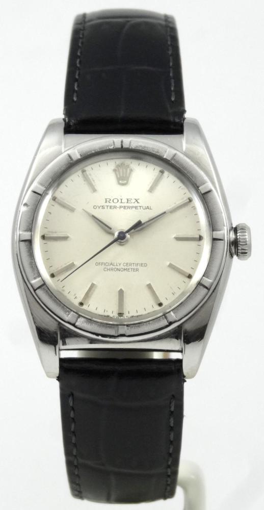 Rolex Bubble Back Lunette Striée Réf 3372