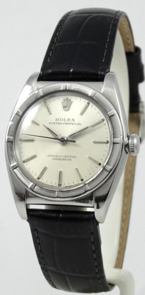 Rolex Bubble Back Lunette Striée Réf 3372
