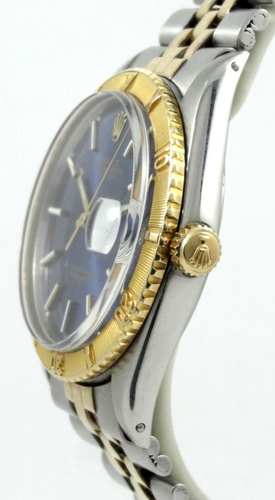 Rolex Datejust 1625 Turn'O Graph cadran Bleu Jean