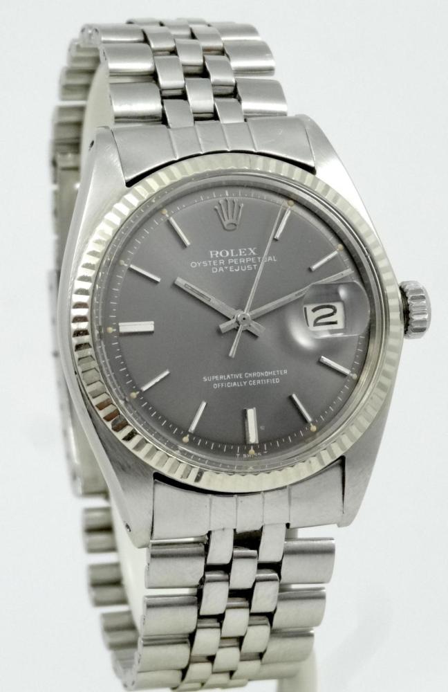 Rolex Datejust 1603 cadran Anthracite Circa 1975