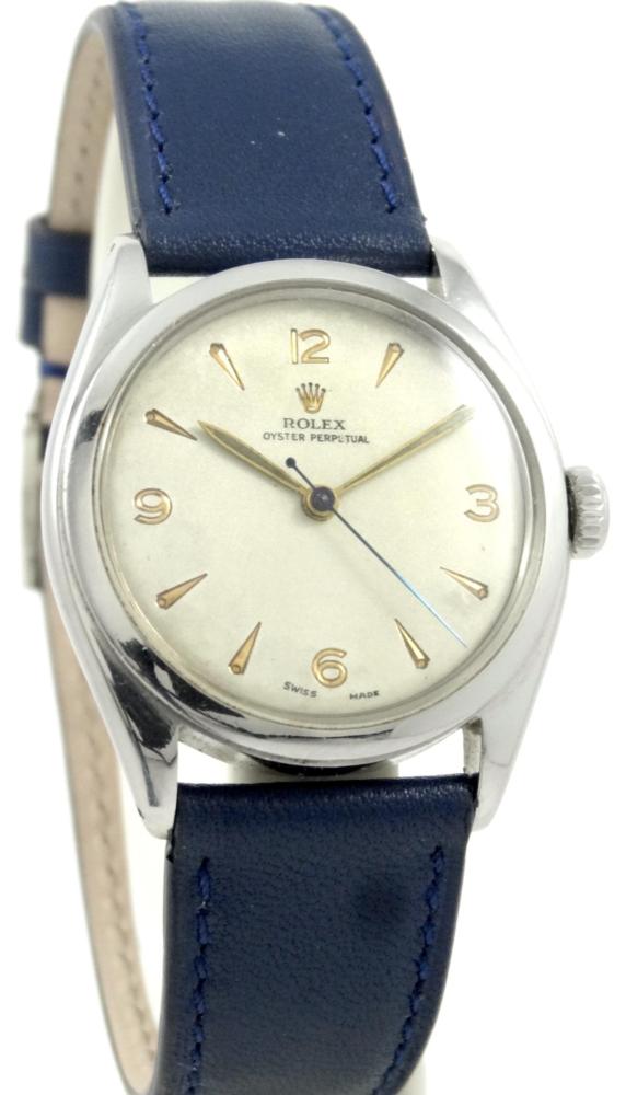 Rolex Réf 6022 cadran style Explorer 34mm