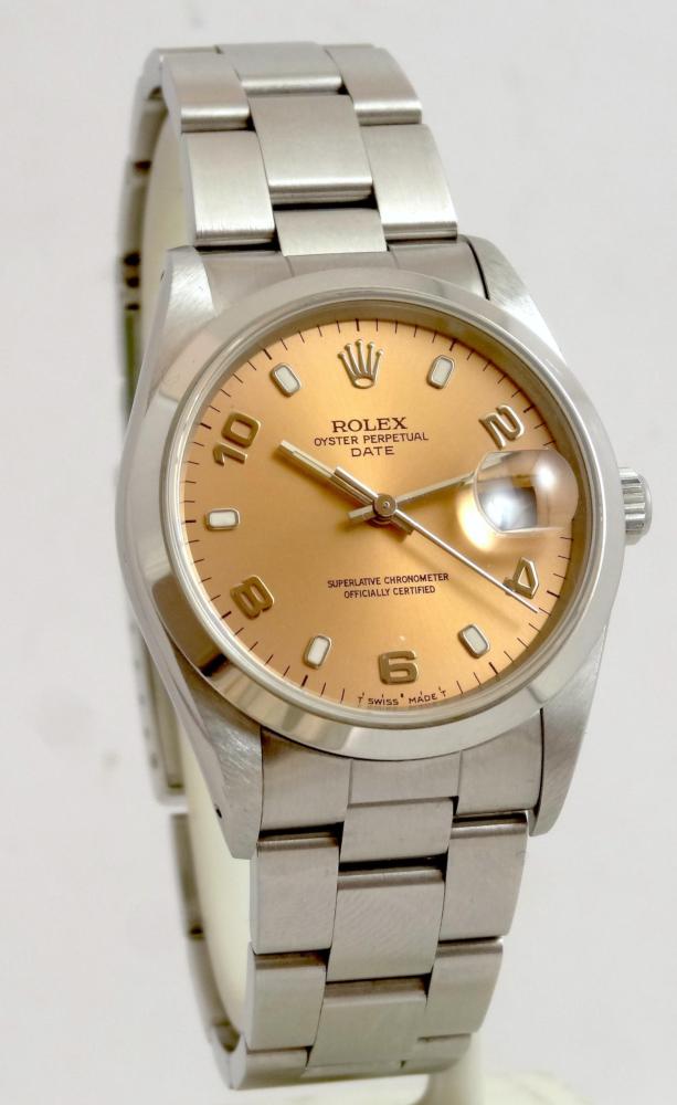 Rolex Date Réf 15200 Circa 1991 avec papiers