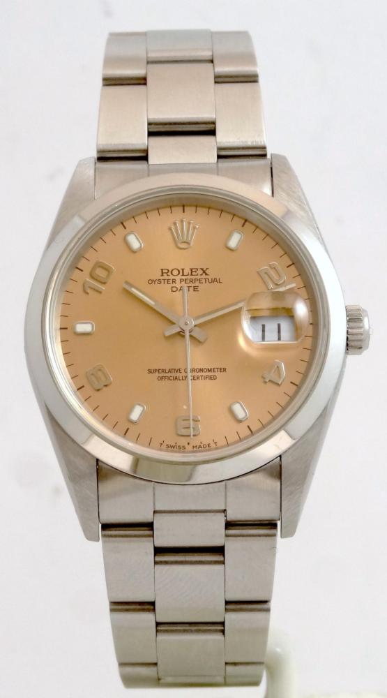 Rolex Date Réf 15200 Circa 1991 avec papiers
