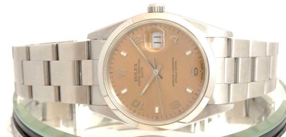 Rolex Date Réf 15200 Circa 1991 avec papiers
