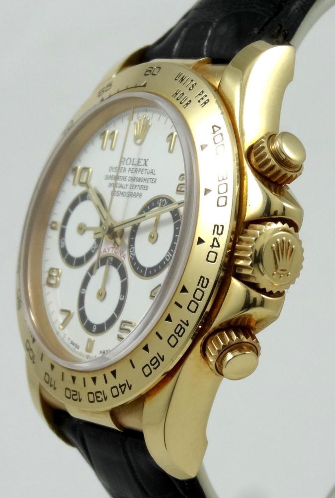 Rolex Daytona ''6'' inversé Or jaune Réf 16518 Full Set