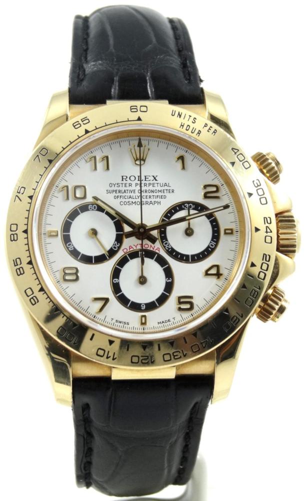 Rolex Daytona ''6'' inversé Or jaune Réf 16518 Full Set