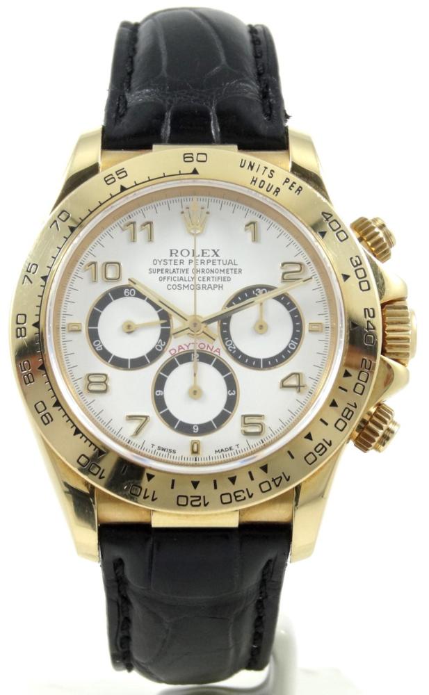 Rolex Daytona ''6'' inversé Or jaune Réf 16518 Full Set