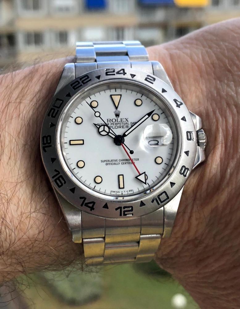 Rolex Explorer II réf 16550 1987 Transition