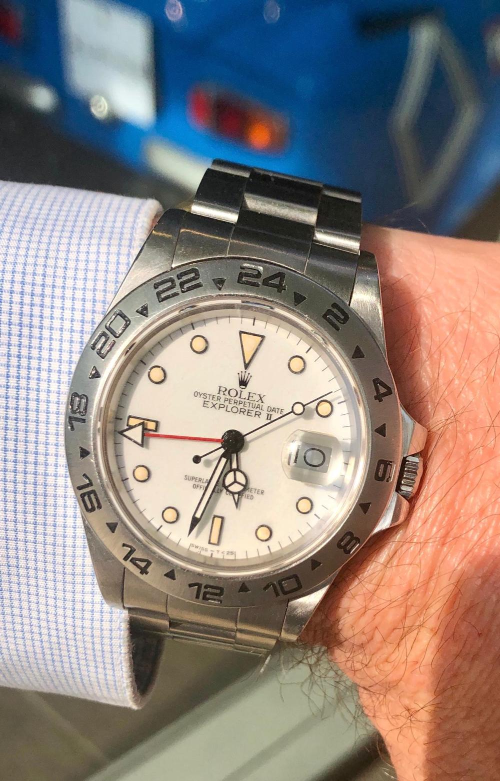Rolex Explorer II réf 16550 1987 Transition