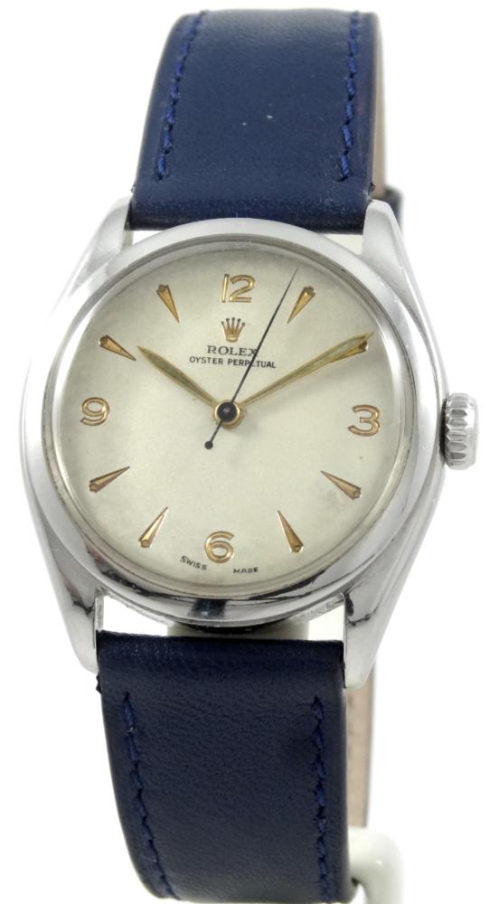 Rolex Réf 6022 cadran style Explorer 34mm