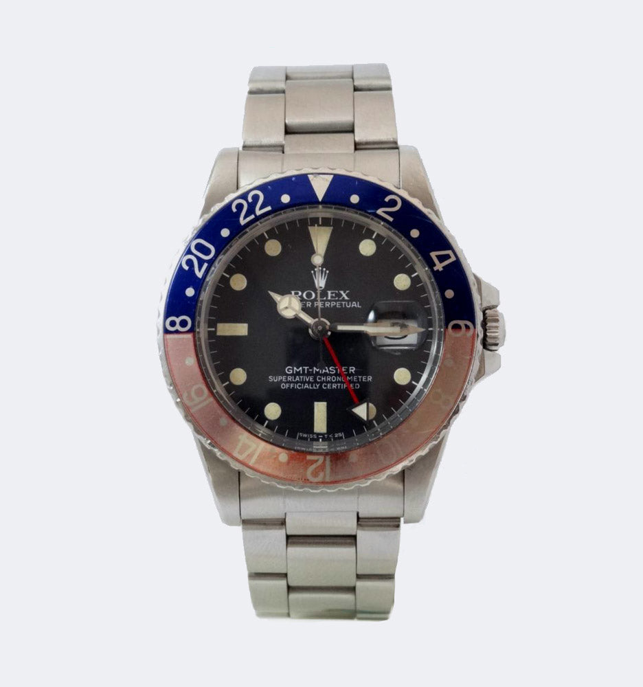 Rolex GMT lunette Pepsi Circa 1983