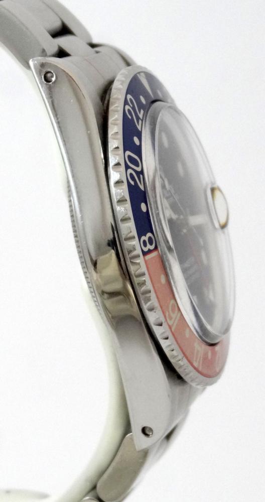 Rolex GMT lunette Pepsi Circa 1983
