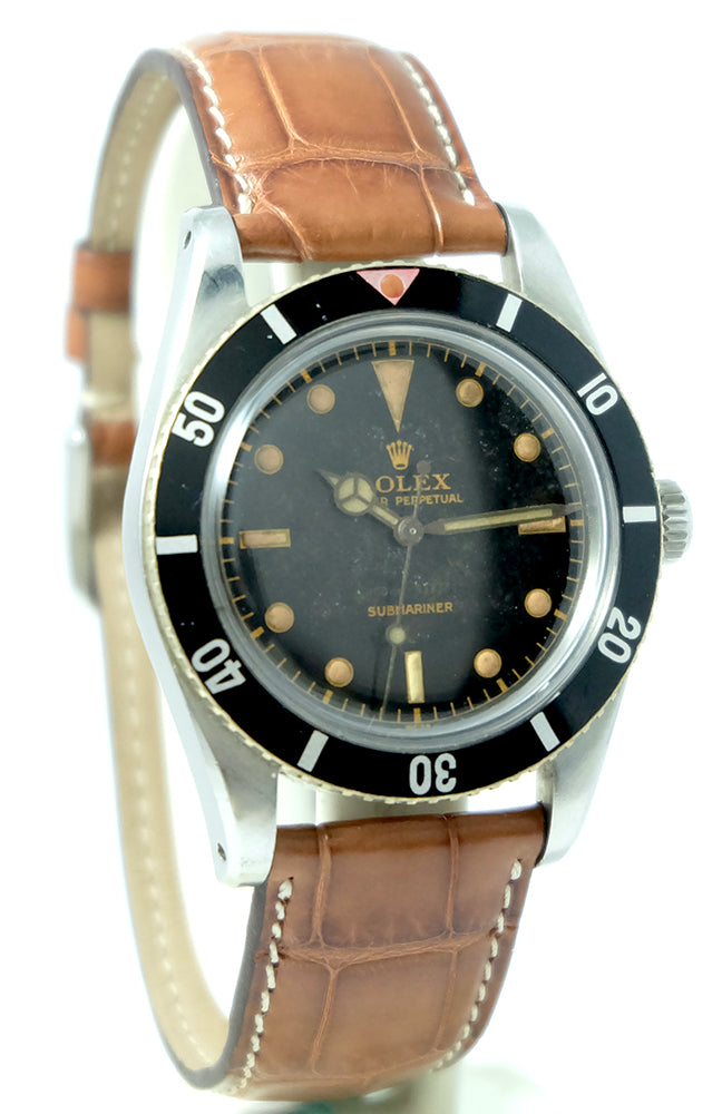Rolex Submariner (No Date) "Petit remontoir" Circa 1957 Première main Jamais polie
