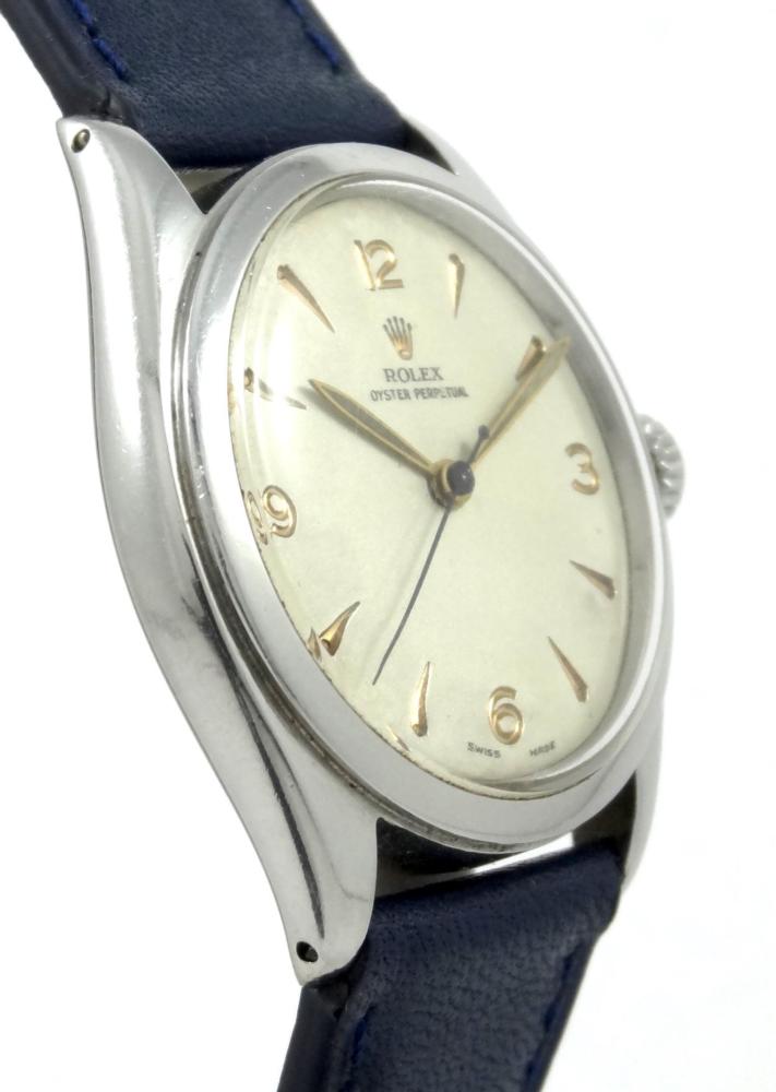 Rolex Réf 6022 cadran style Explorer 34mm