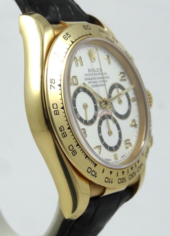 Rolex Daytona ''6'' inversé Or jaune Réf 16518 Full Set