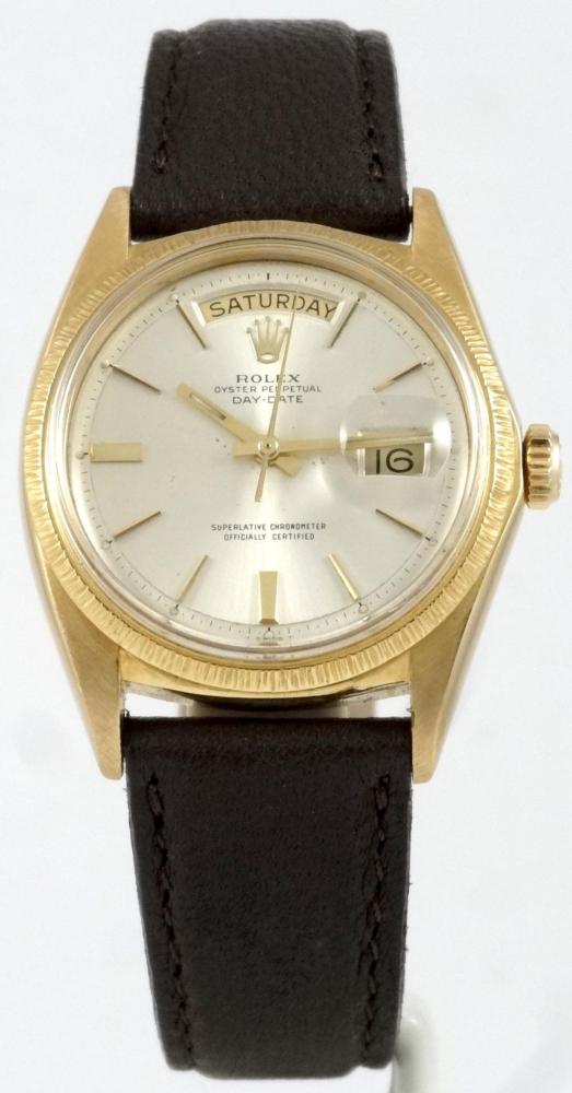 Rolex Day-Date Réf 1807 Lunette Striée Circa 1957