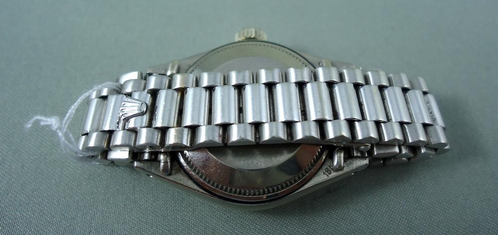 Rolex Lady Date Just Tout or blanc Vintage