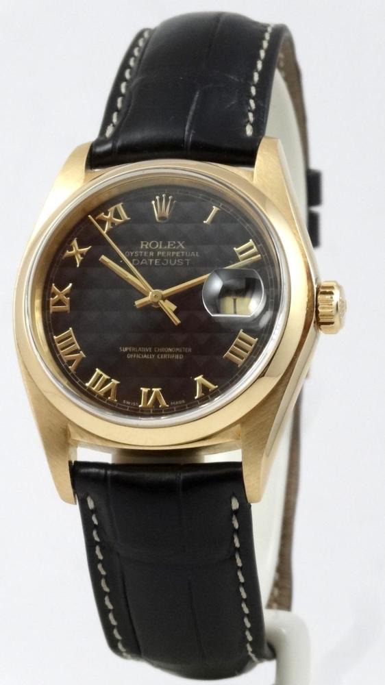 Rolex Datejust Cadran Pyramide Circa 1978 Boite & Papiers