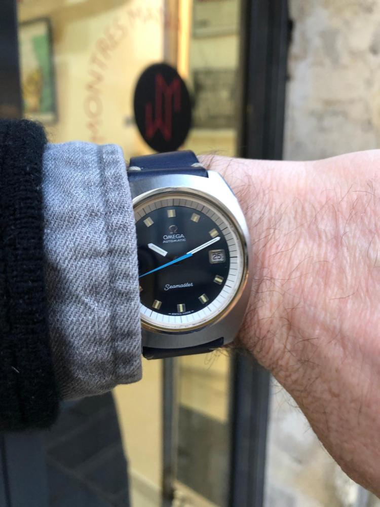 Omega Seamaster Jumbo Tonneau Réf 166.087 Circa 1970