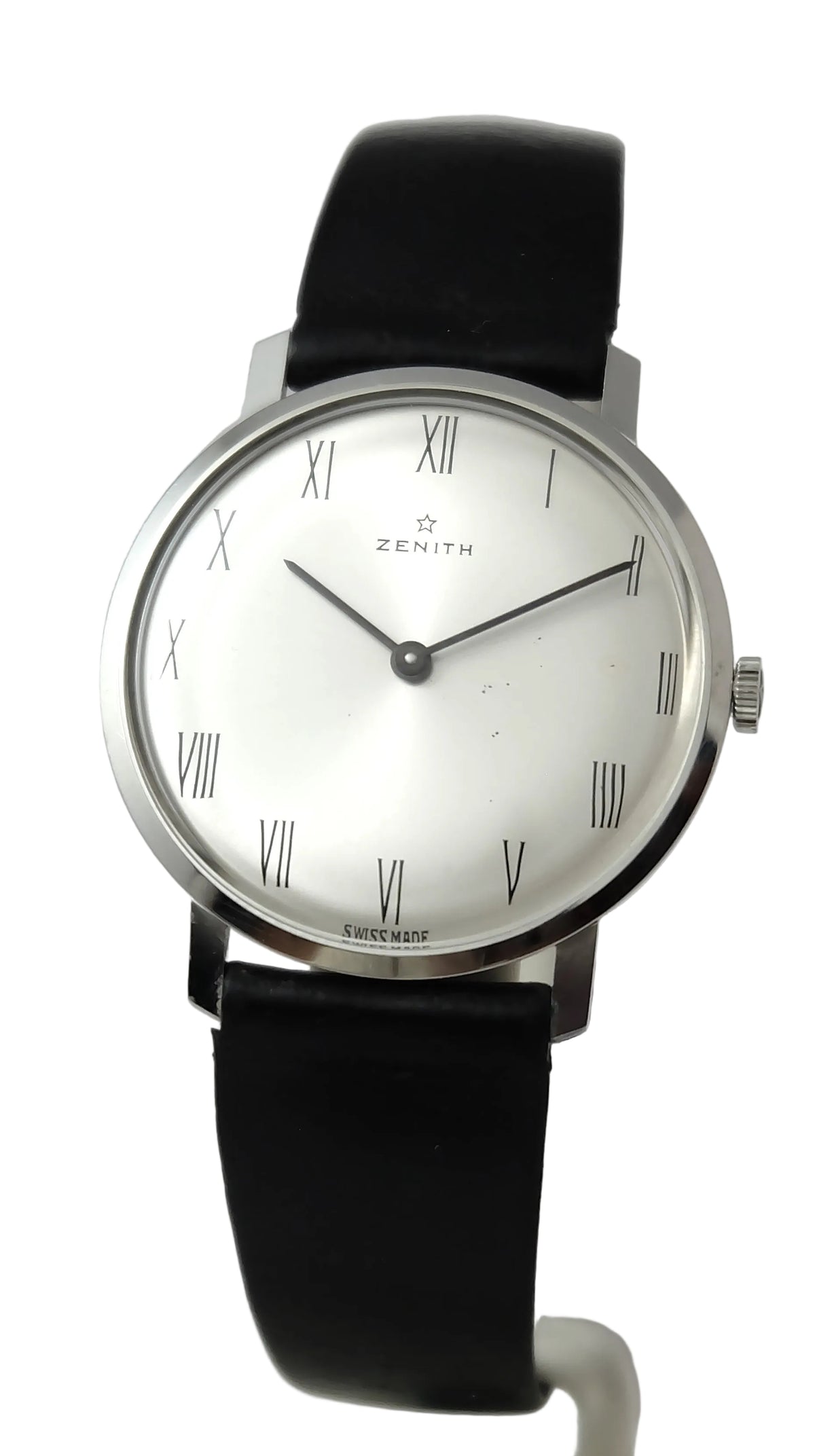 Zénith Stellina Solo tempo extra plate cadran Silver