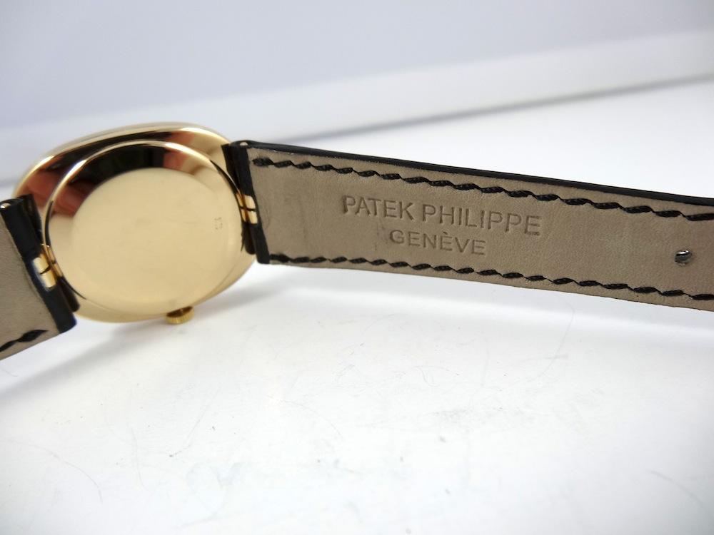 Patek Ellipse or jaune Réf 3548 Cadran Tiffany & Co
