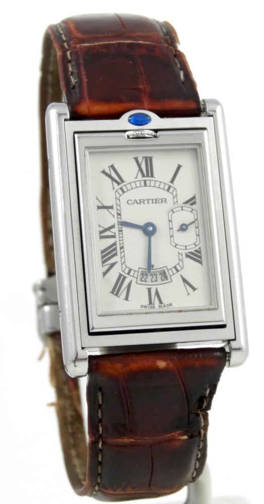 Cartier Tank Basculante Grande Date Quartz