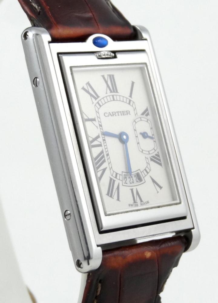 Cartier Tank Basculante Grande Date Quartz