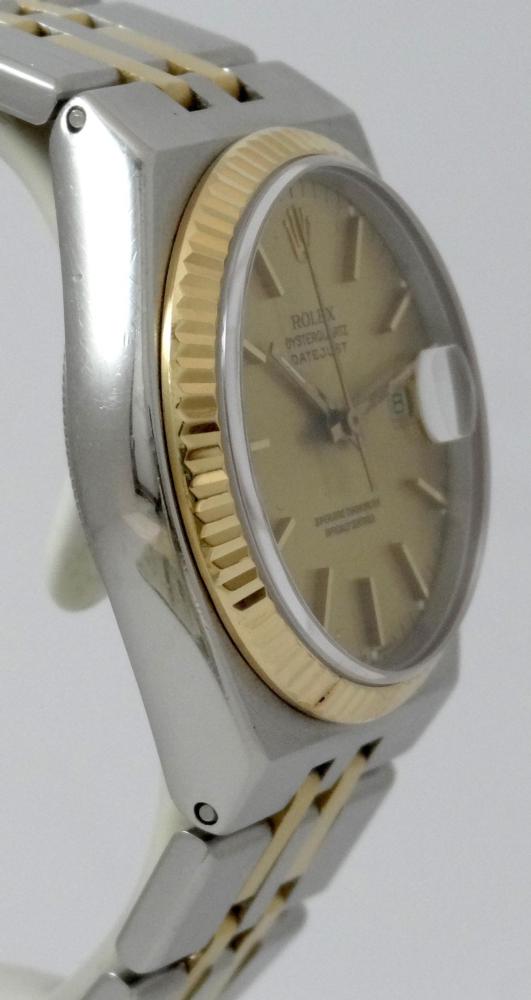 Rolex Datejust Oysterquartz or & acier avec sa boite Circa 1989